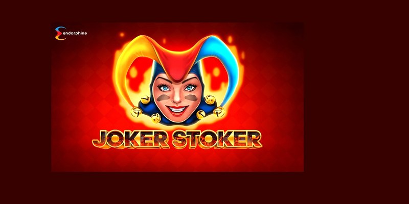Joker Stoker demo mode — free play screen with Joker Wild active