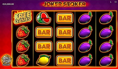 Joker Stoker slot gameplay
